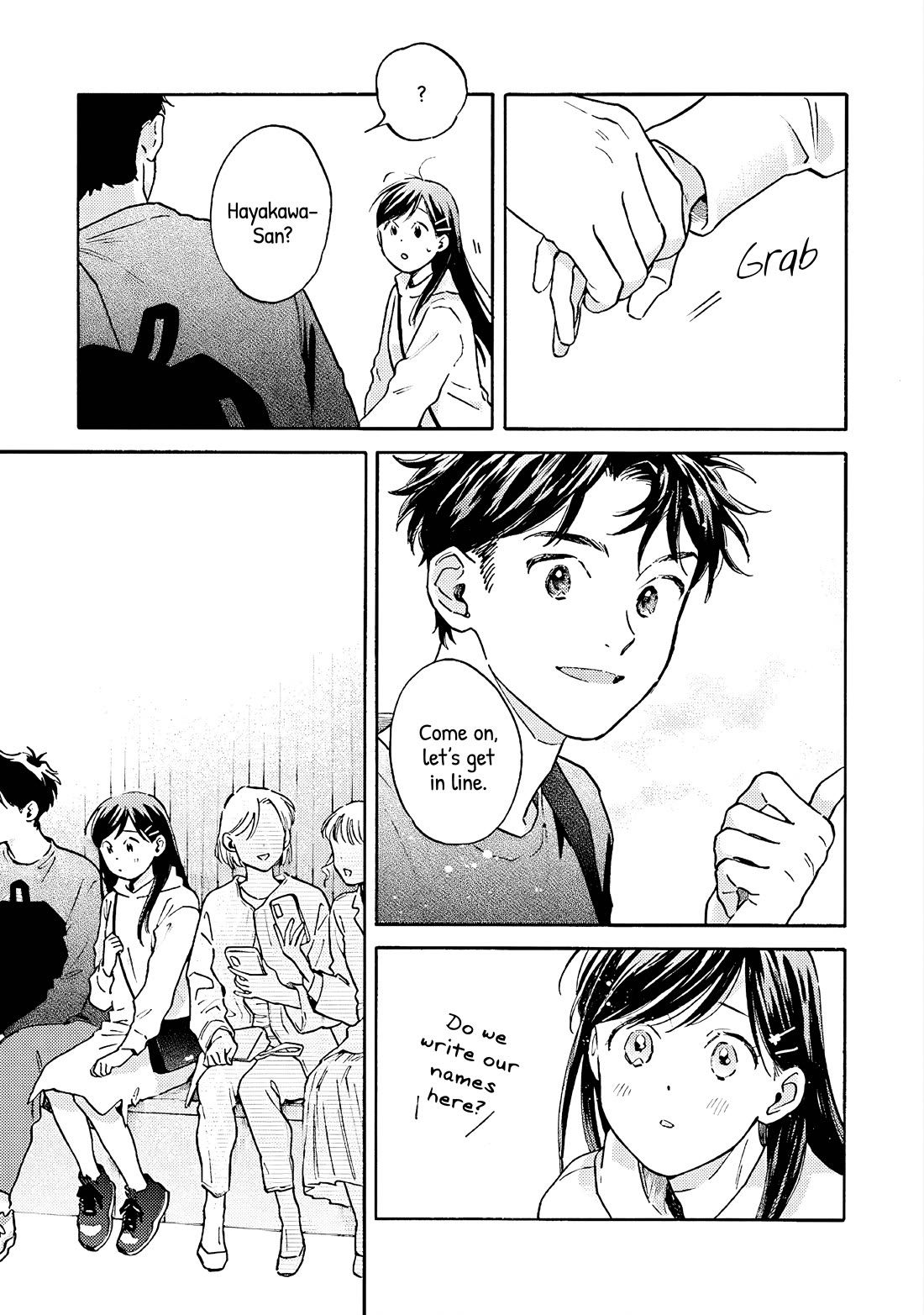 Hayakawa-san and Miura-kun Chapter 9 page 7 - Chapter 9: Fun Date for the Inexperienced (Part 1)