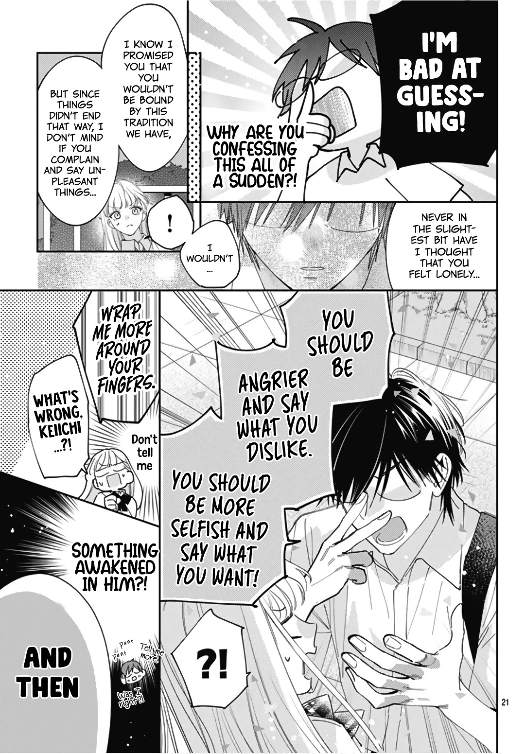 Hayaku Shitai Futari Chapter 22 page 23 - Chapter 22