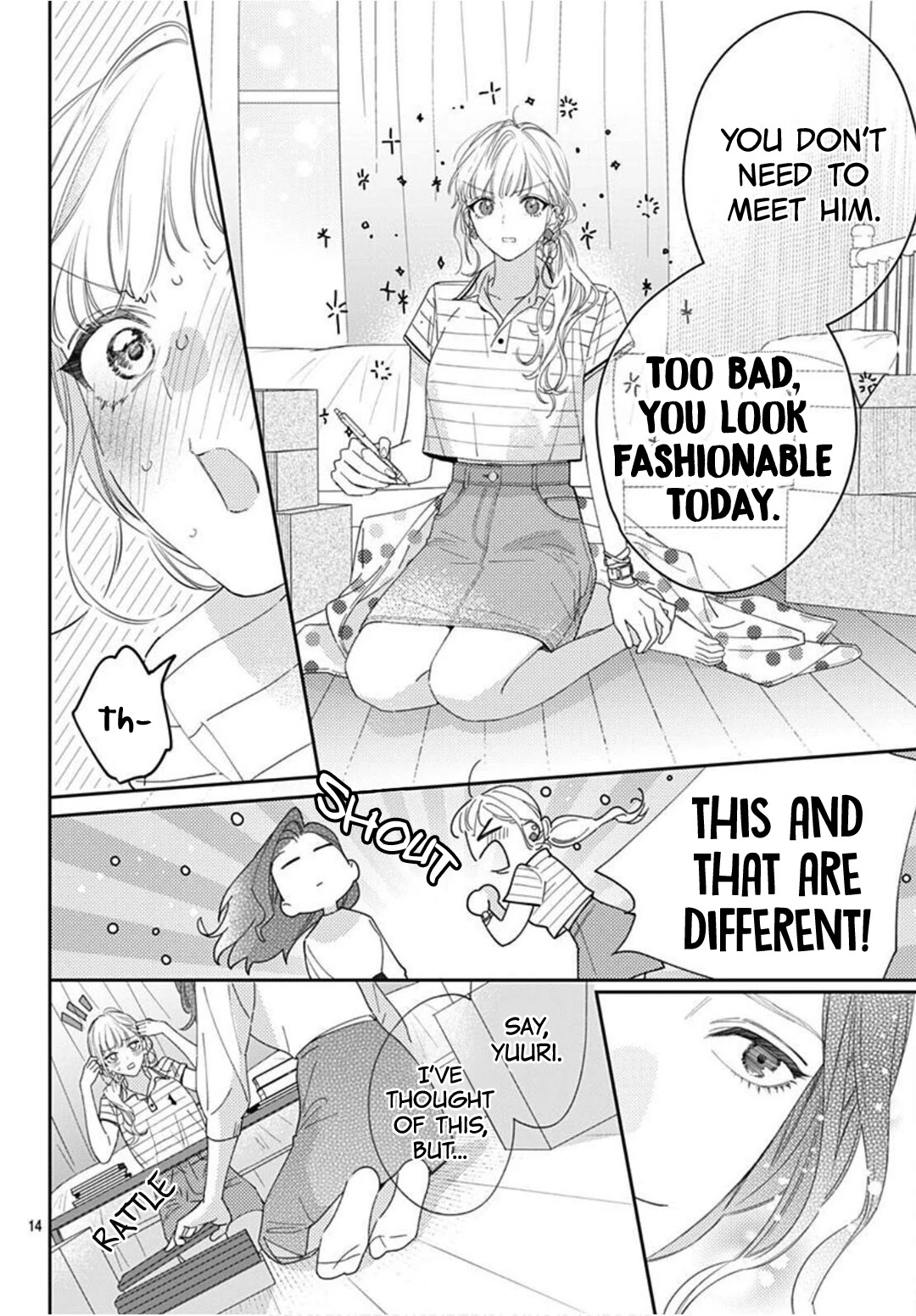 Hayaku Shitai Futari Chapter 25 page 16 - Chapter 25
