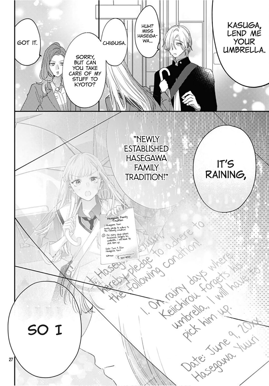 Hayaku Shitai Futari Chapter 27 page 29 - Chapter 27