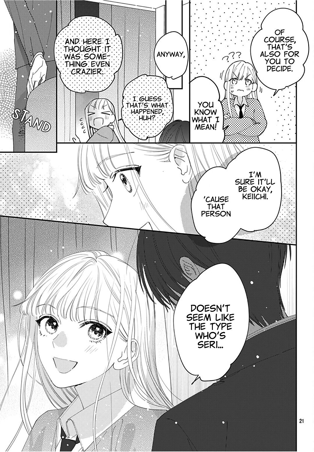 Hayaku Shitai Futari Chapter 32 page 23 - Chapter 32