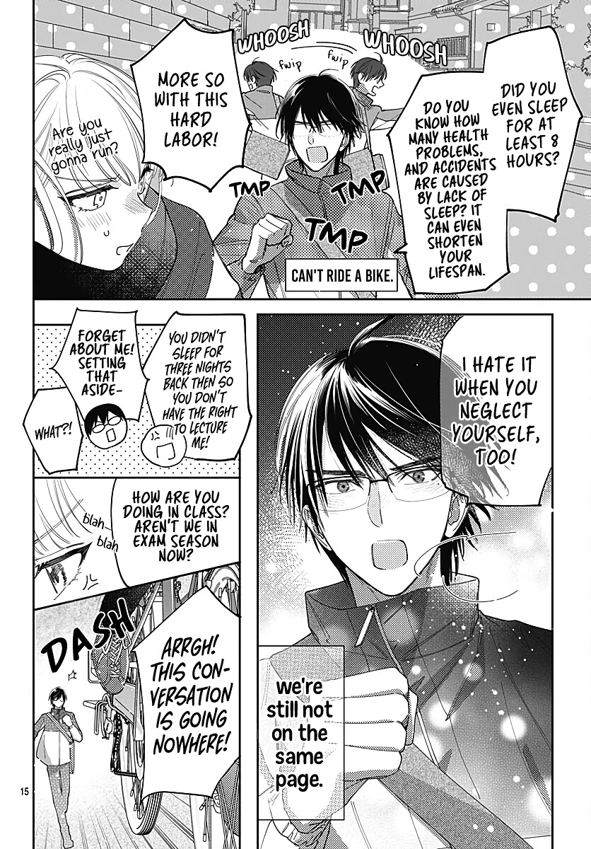 Hayaku Shitai Futari Chapter 38 page 17 - Chapter 38