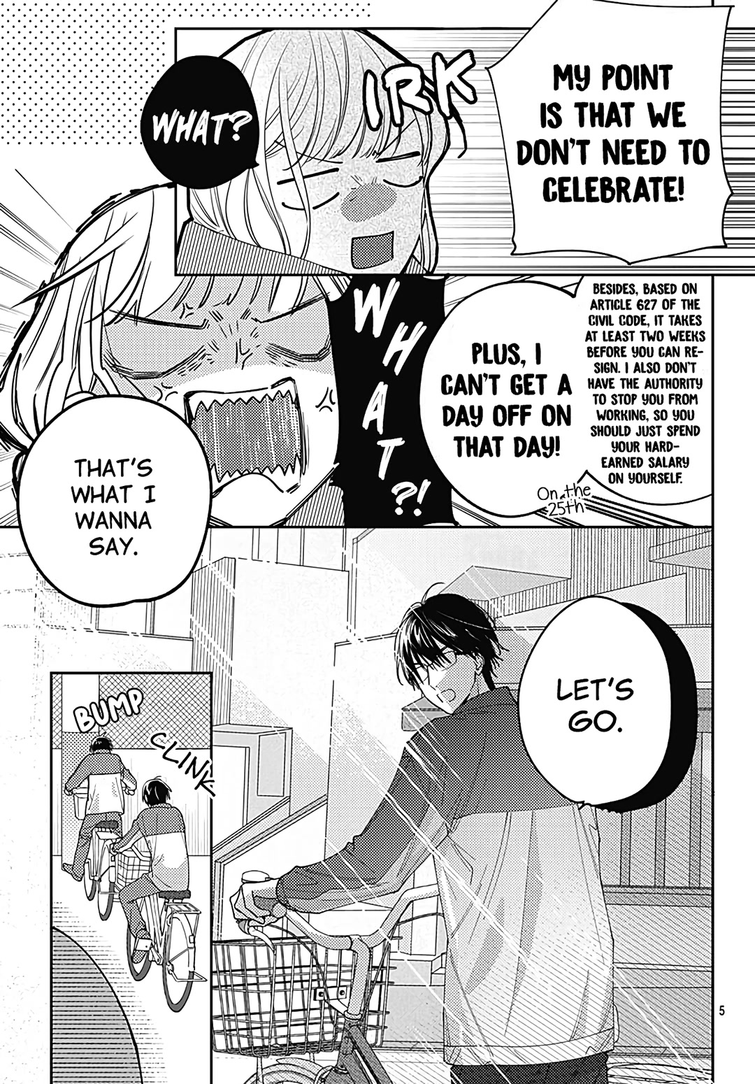 Hayaku Shitai Futari Chapter 39 page 7 - Chapter 39