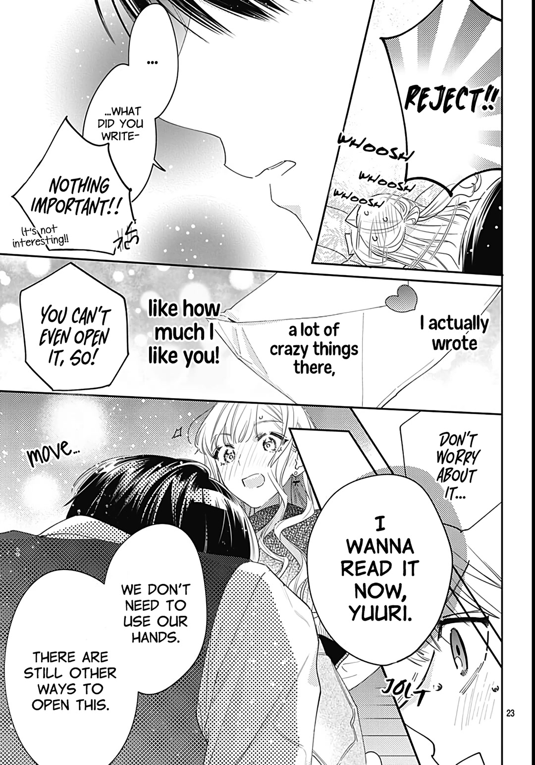 Hayaku Shitai Futari Chapter 40 page 25 - Chapter 40