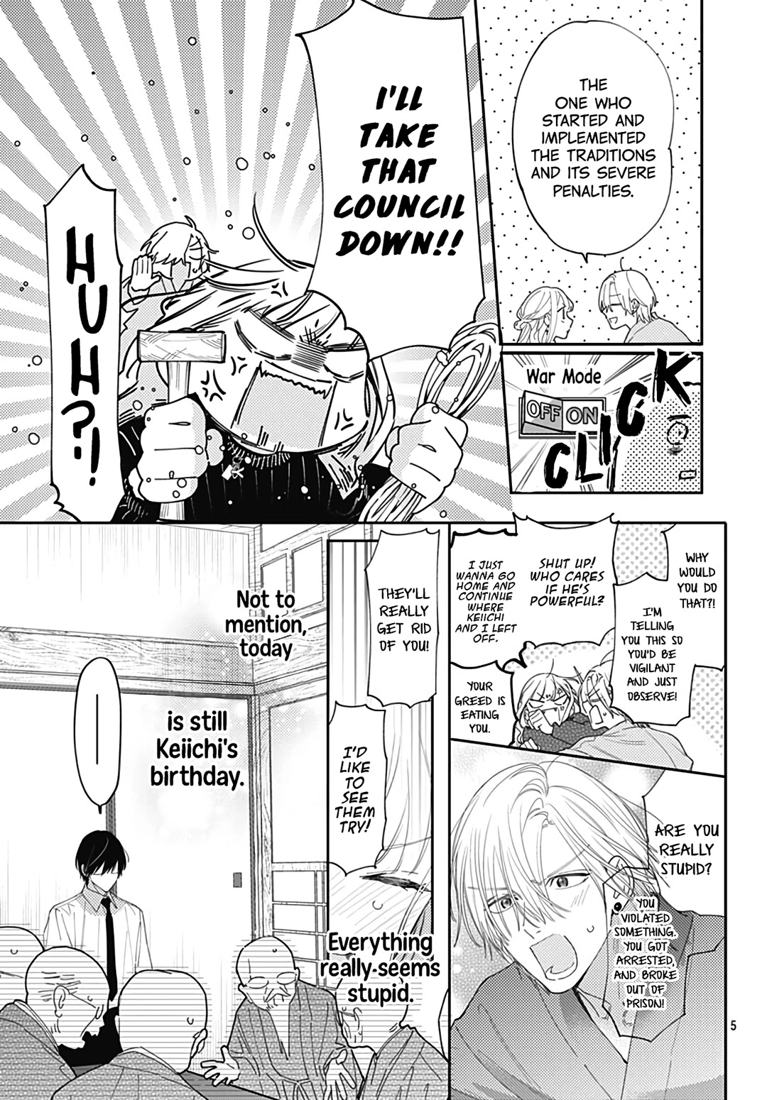 Hayaku Shitai Futari Chapter 44 page 7 - Chapter 44