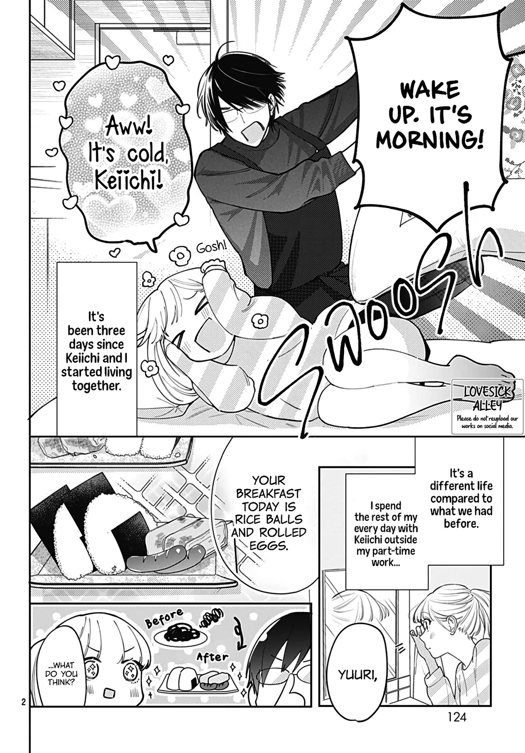 Hayaku Shitai Futari Chapter 46 page 4 - Chapter 46