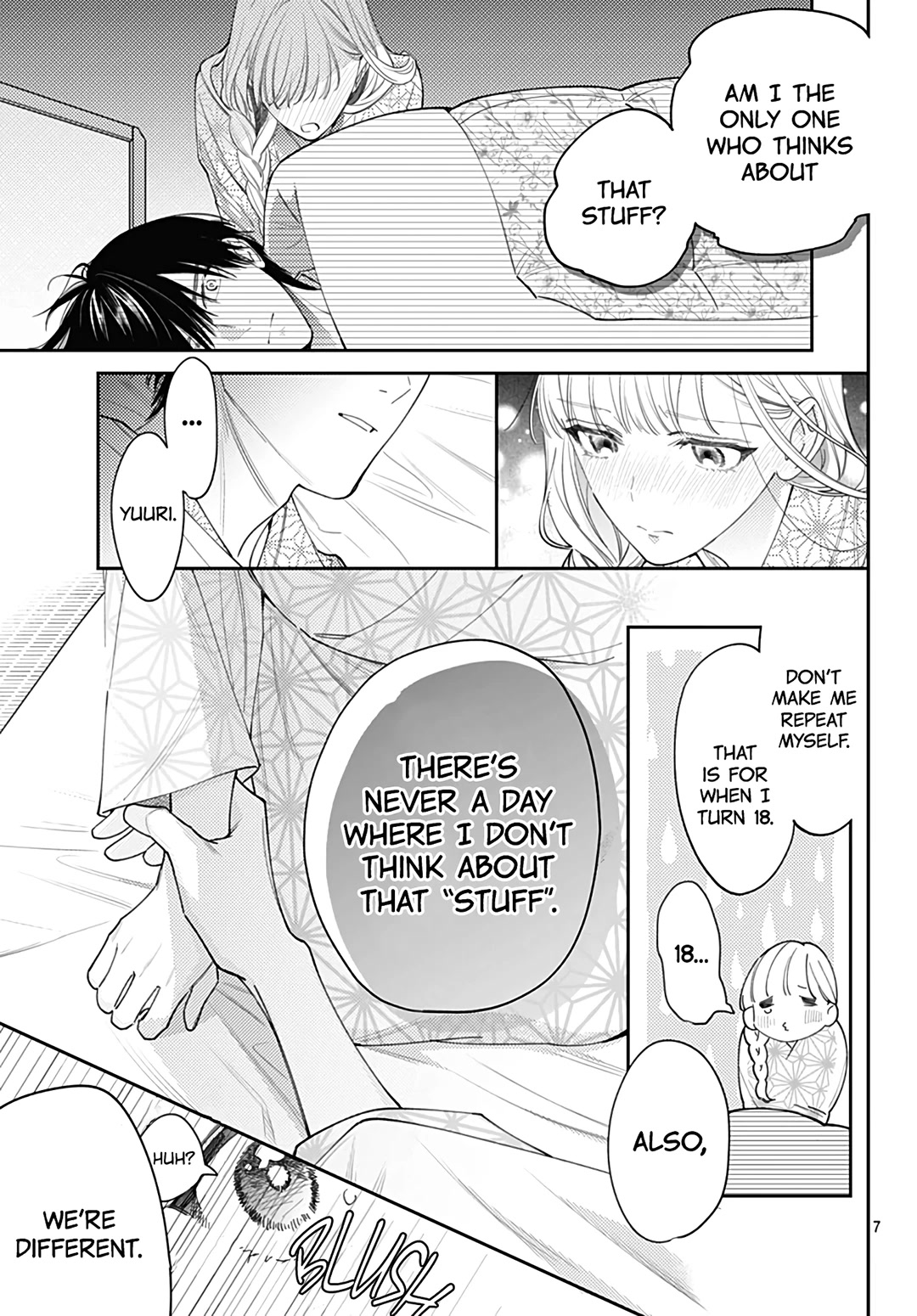 Hayaku Shitai Futari Chapter 50.5 page 9 - Chapter 50.5