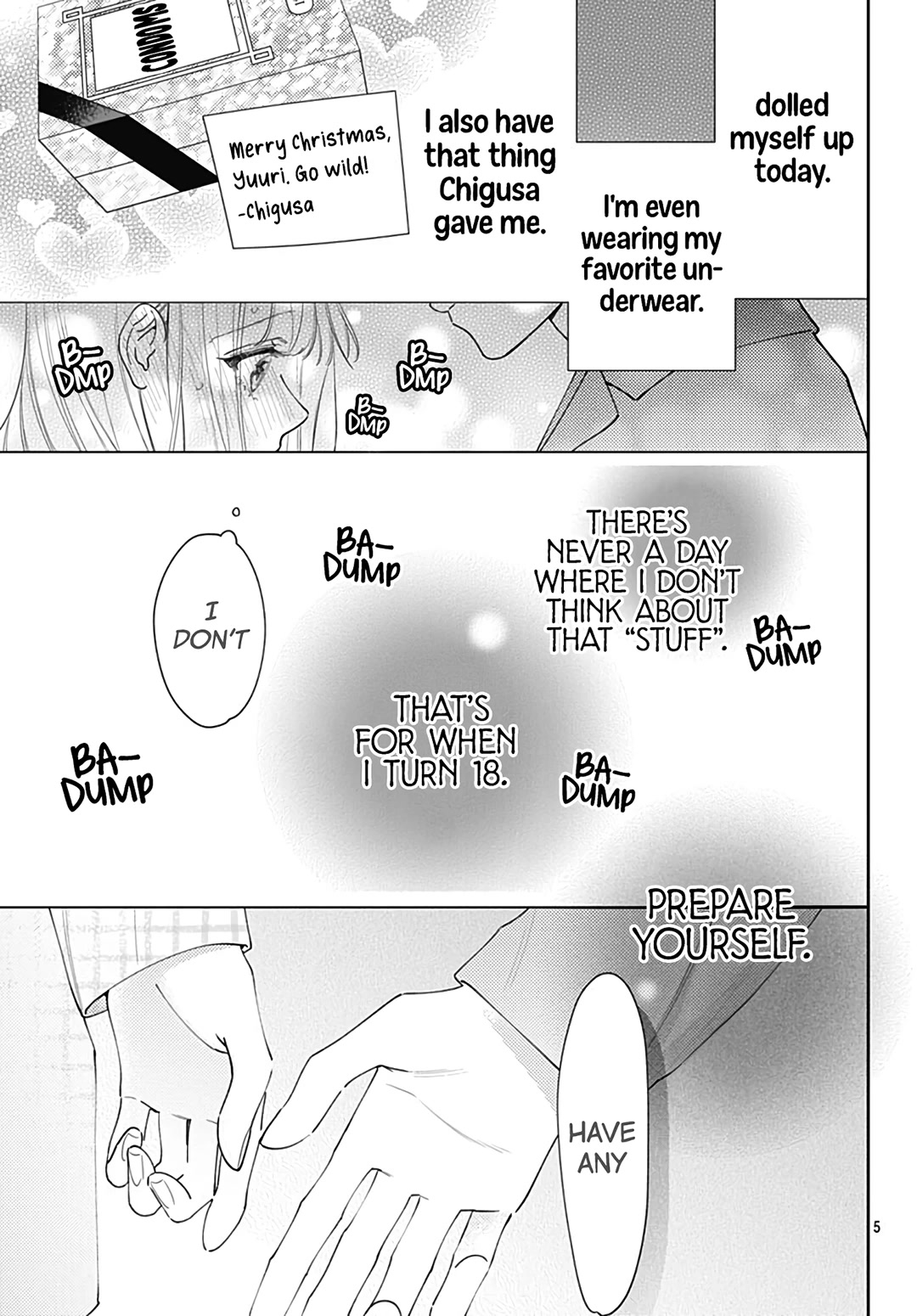 Hayaku Shitai Futari Chapter 53 page 7 - Chapter 53