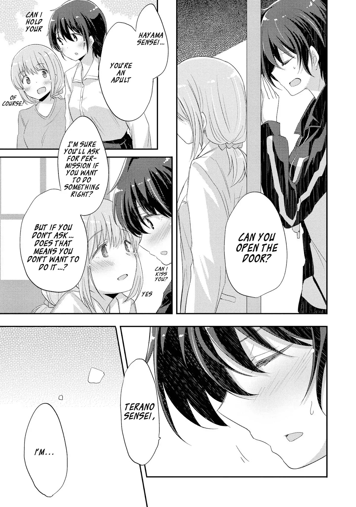 Hayama Sensei To Terano Sensei Ha Tsukiatteiru Chapter 3 page 13 - Chapter 3: I Don't Need Permission