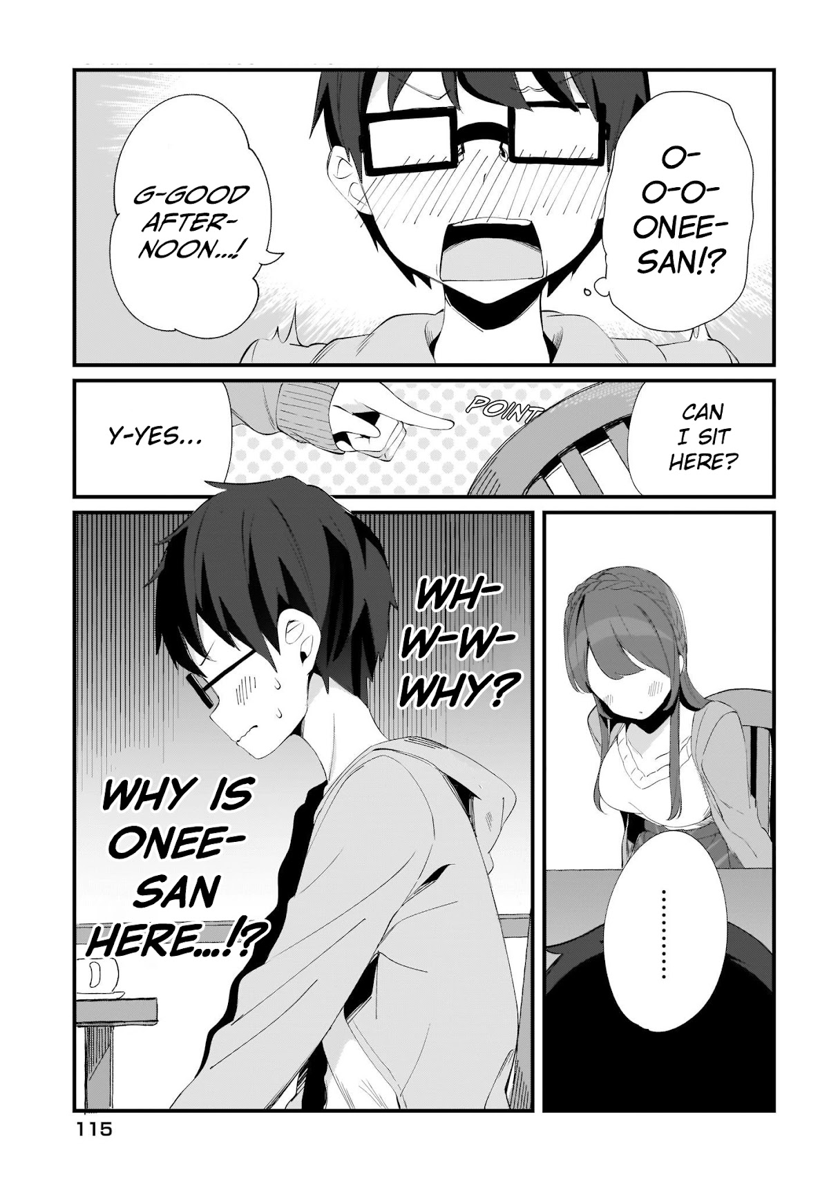 Hayasegawa-kun to Megami na Onee-san Chapter 10 page 5 - Chapter 10