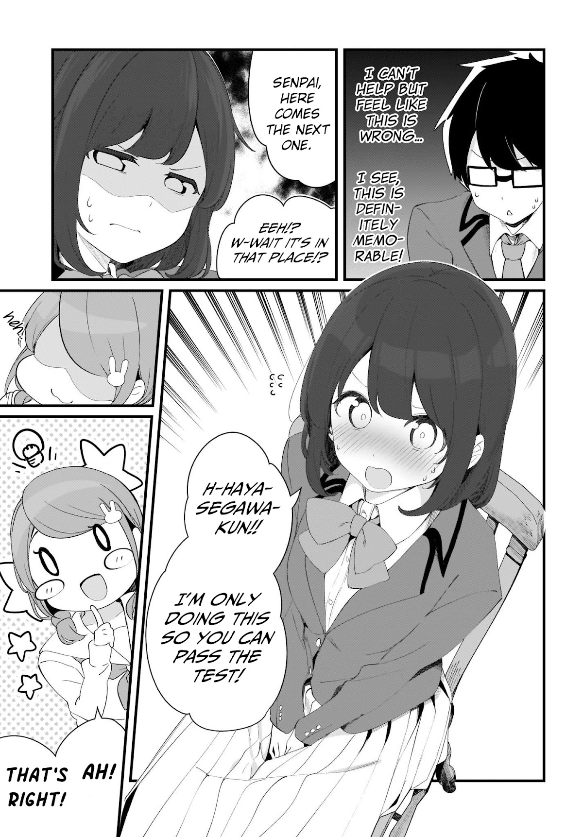 Hayasegawa-kun to Megami na Onee-san Chapter 12 page 13 - Chapter 12