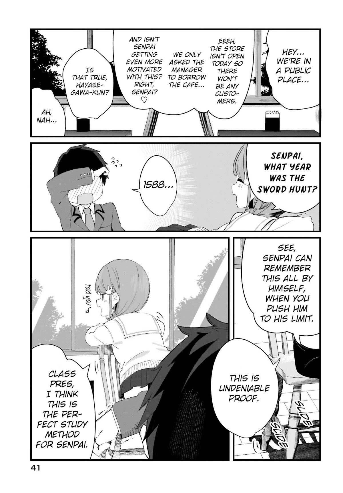 Hayasegawa-kun to Megami na Onee-san Chapter 12 page 9 - Chapter 12