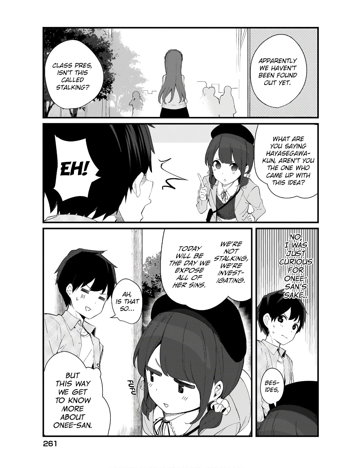Hayasegawa-kun to Megami na Onee-san Chapter 13 page 4 - Chapter 13