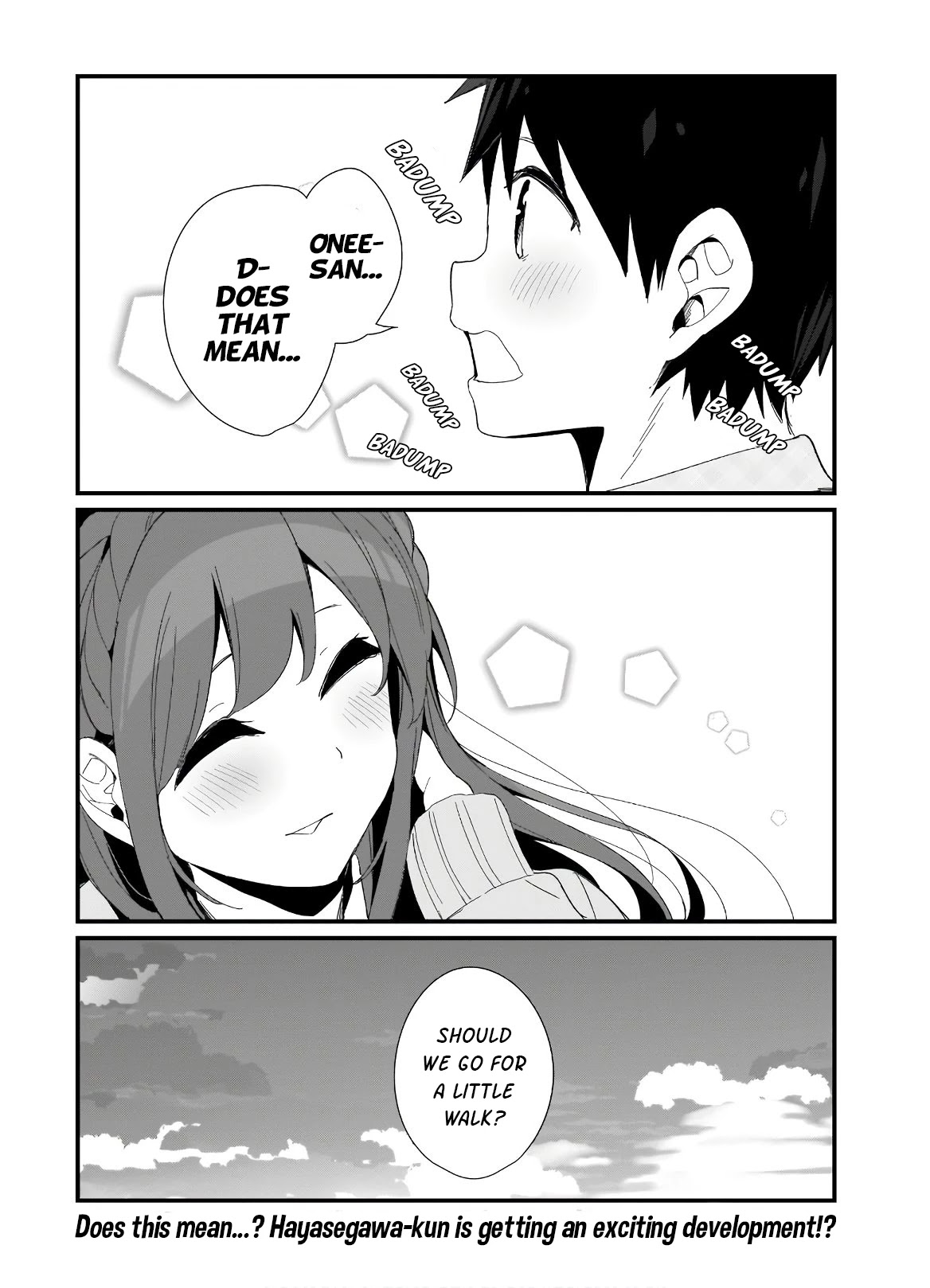 Hayasegawa-kun to Megami na Onee-san Chapter 14 page 16 - Chapter 14
