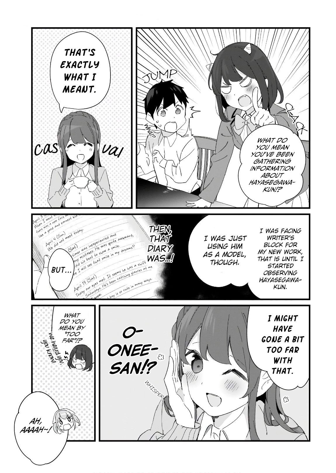 Hayasegawa-kun to Megami na Onee-san Chapter 16 page 13 - Chapter 16