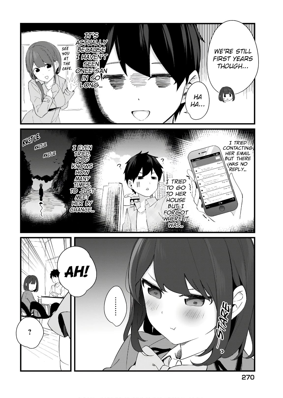 Hayasegawa-kun to Megami na Onee-san Chapter 16 page 4 - Chapter 16
