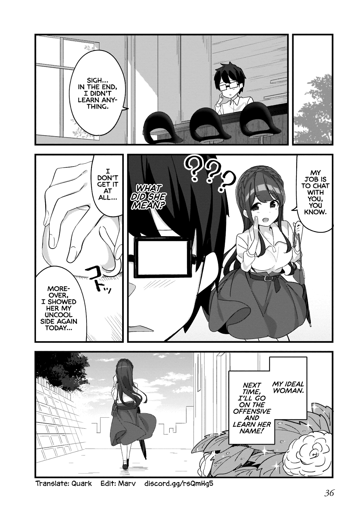 Hayasegawa-kun to Megami na Onee-san Chapter 2 page 16 - Chapter 2: Work Quiz