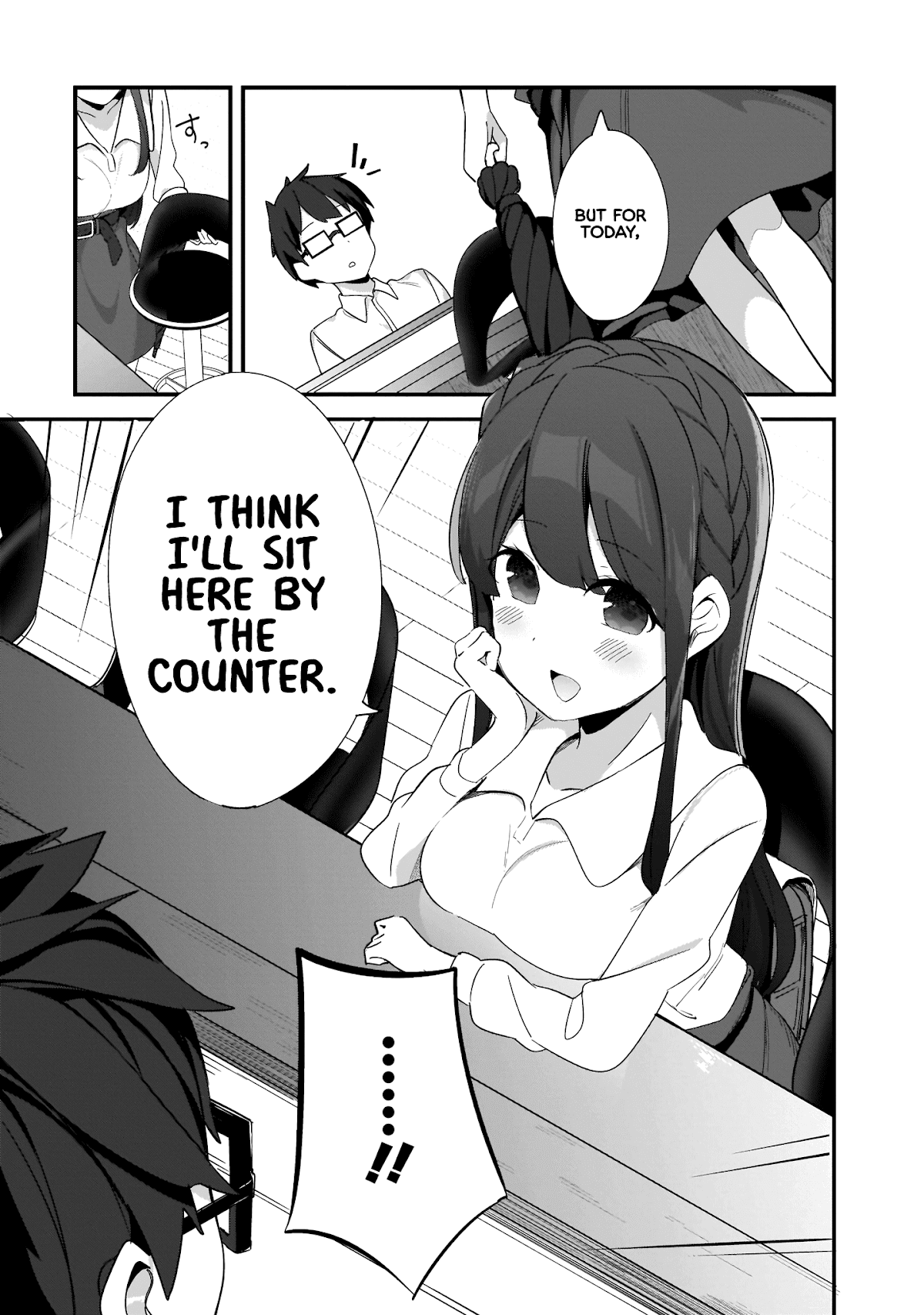 Hayasegawa-kun to Megami na Onee-san Chapter 2 page 3 - Chapter 2: Work Quiz