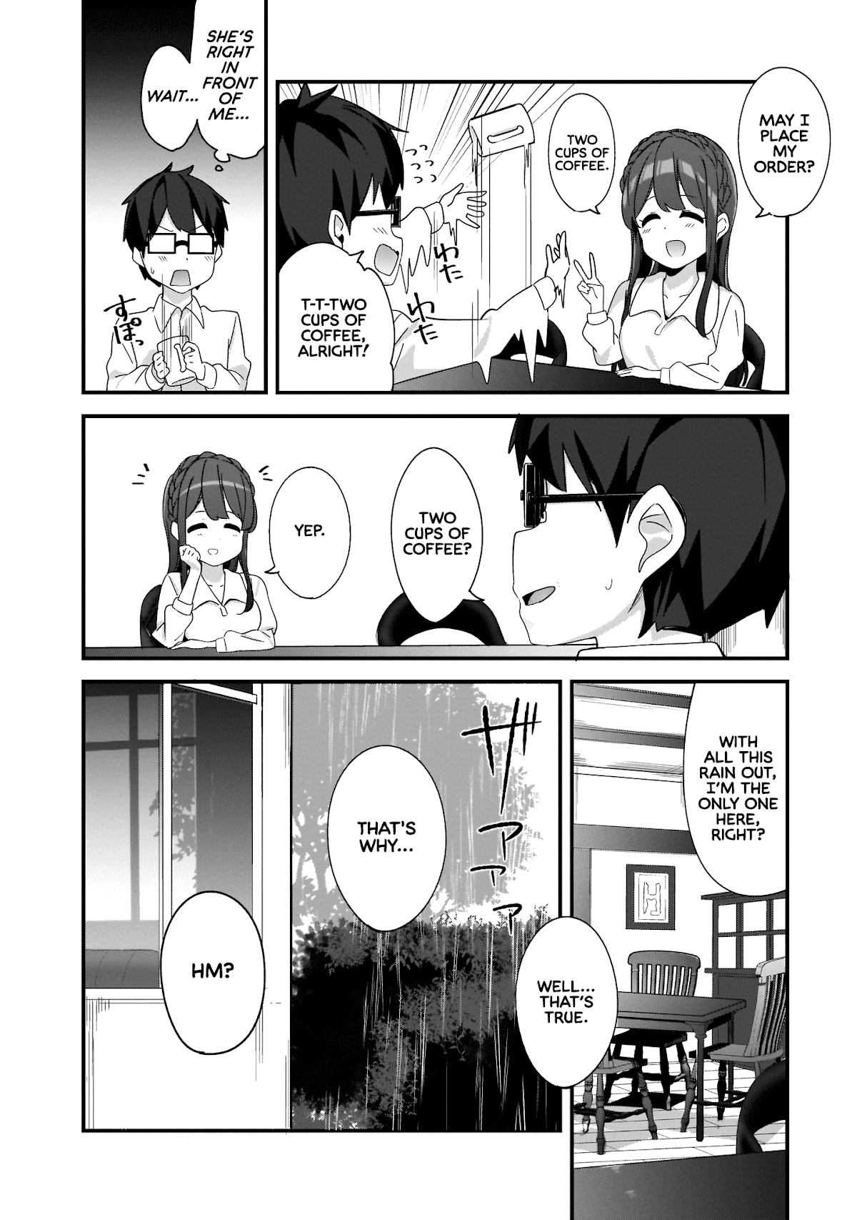 Hayasegawa-kun to Megami na Onee-san Chapter 2 page 4 - Chapter 2: Work Quiz
