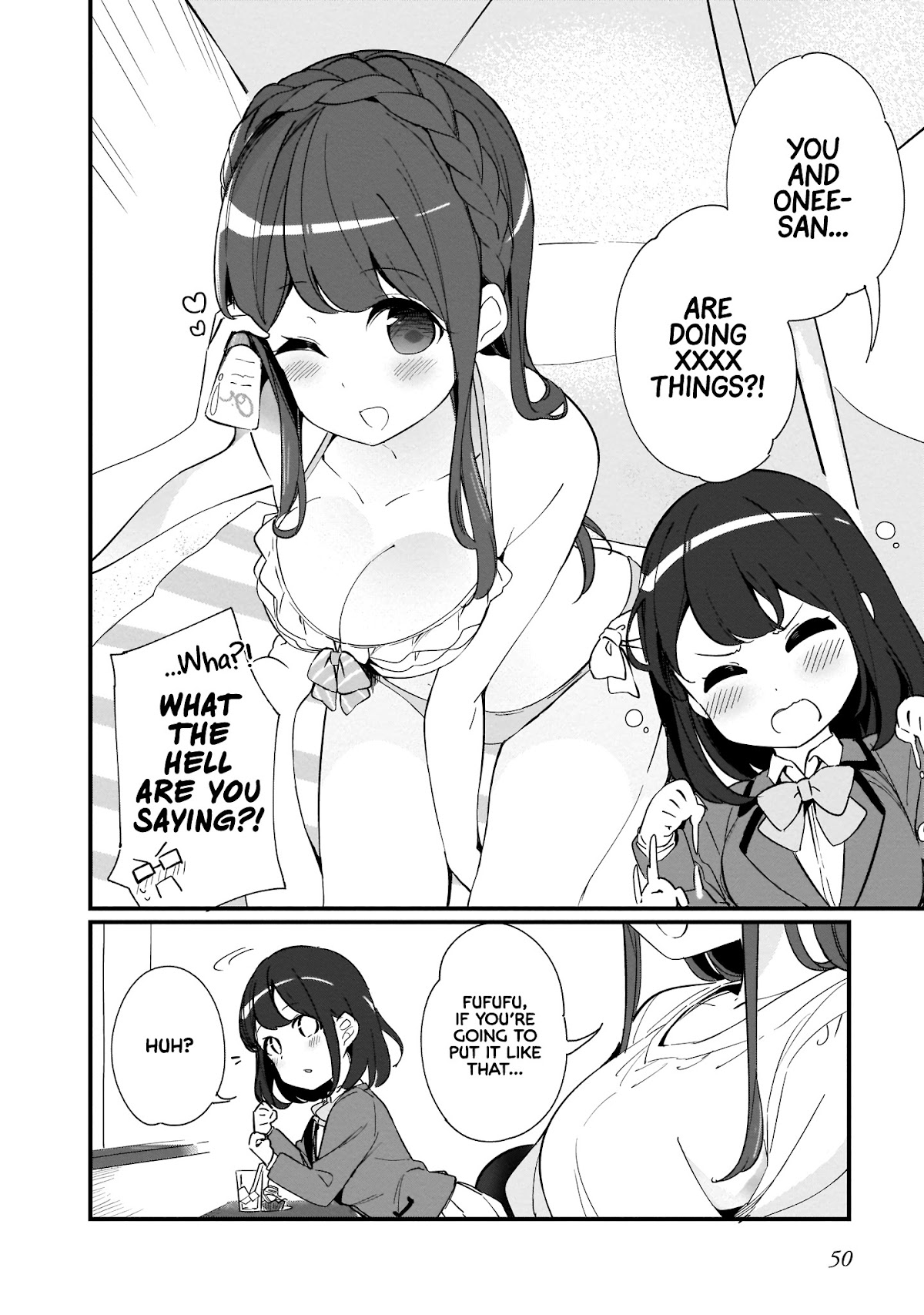 Hayasegawa-kun to Megami na Onee-san Chapter 3 page 12 - Chapter 3: Regulatory Mistake