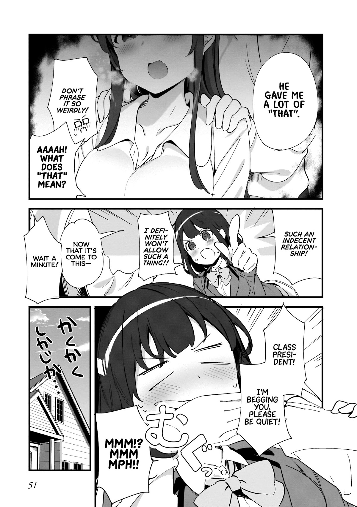 Hayasegawa-kun to Megami na Onee-san Chapter 3 page 13 - Chapter 3: Regulatory Mistake