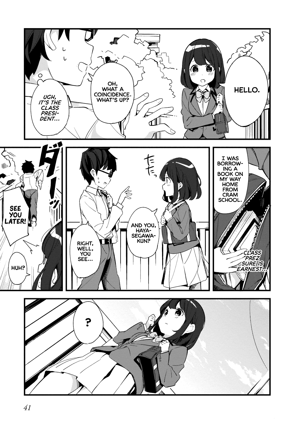 Hayasegawa-kun to Megami na Onee-san Chapter 3 page 3 - Chapter 3: Regulatory Mistake
