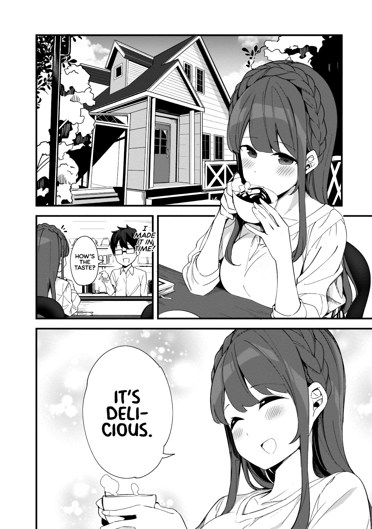 Hayasegawa-kun to Megami na Onee-san Chapter 3 page 4 - Chapter 3: Regulatory Mistake