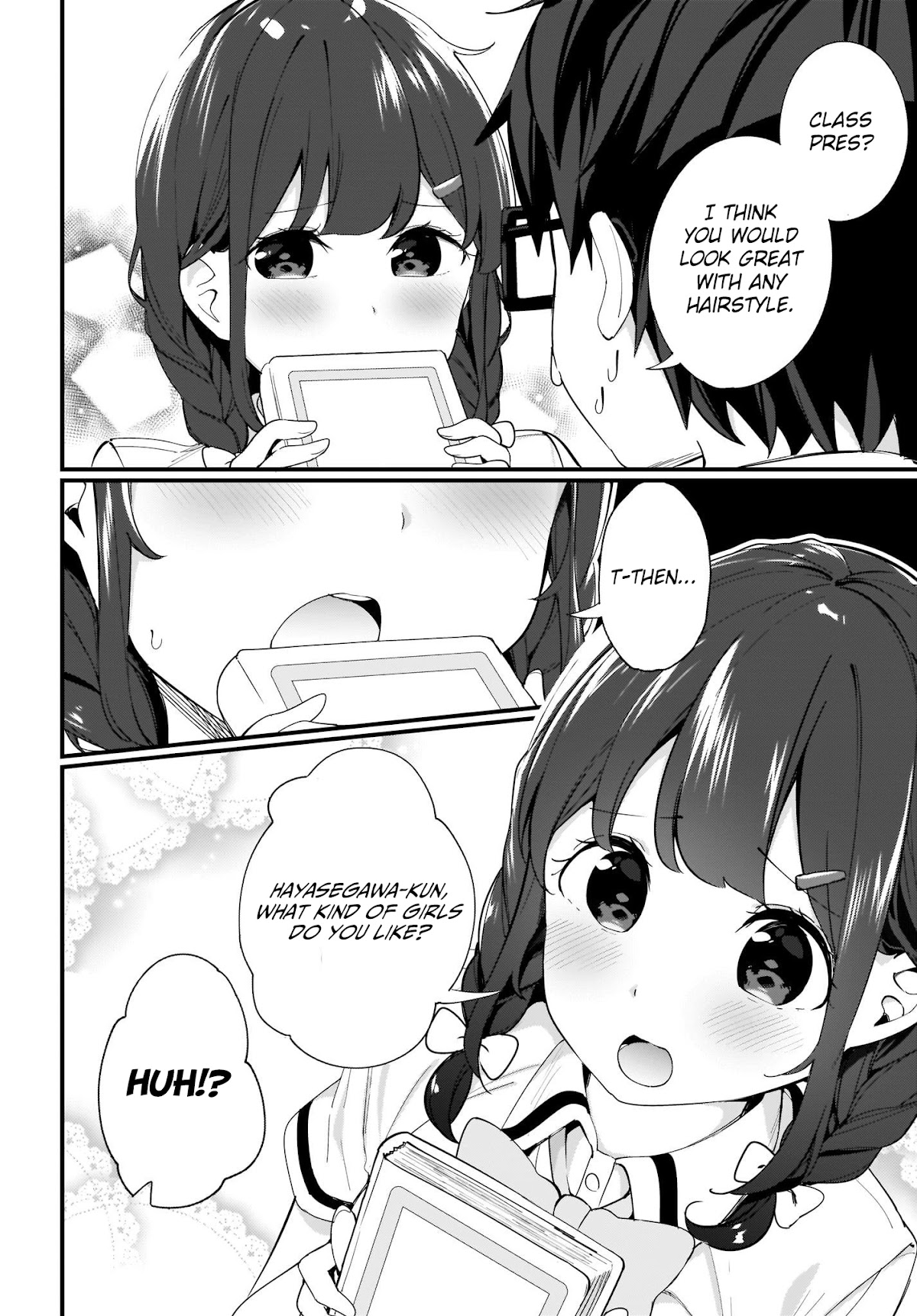 Hayasegawa-kun to Megami na Onee-san Chapter 4 page 10 - Chapter 4