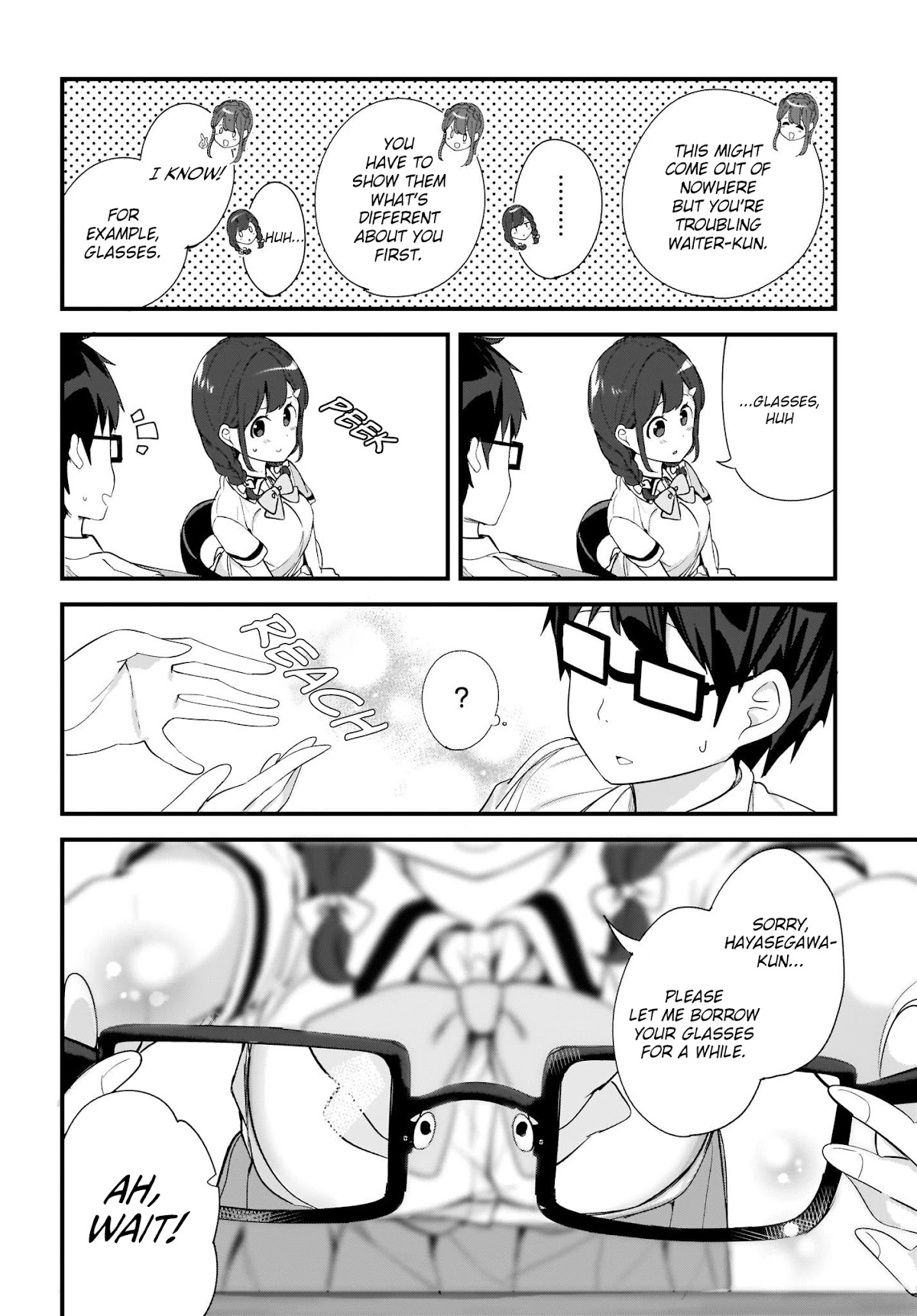 Hayasegawa-kun to Megami na Onee-san Chapter 4 page 12 - Chapter 4