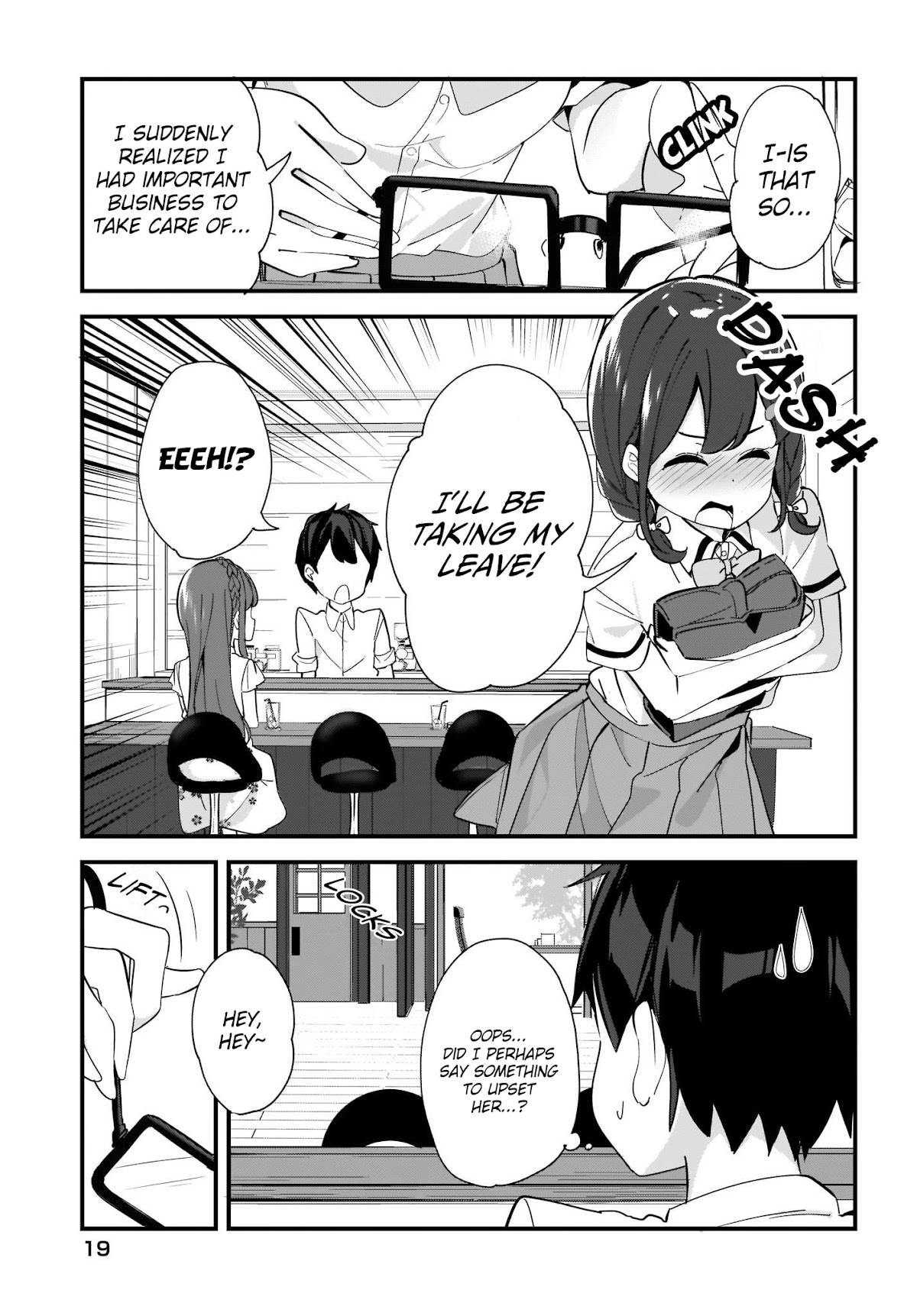 Hayasegawa-kun to Megami na Onee-san Chapter 4 page 15 - Chapter 4