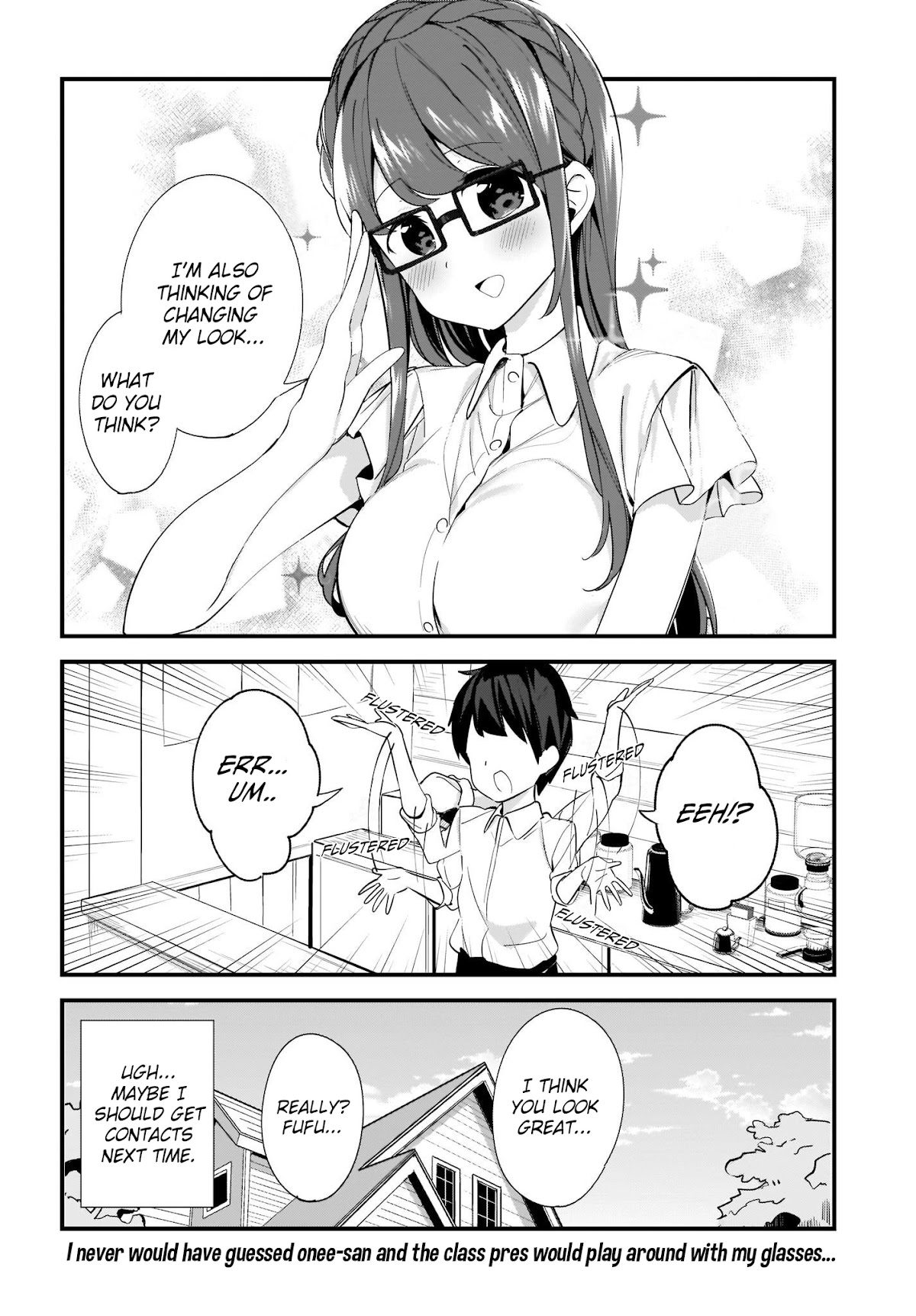 Hayasegawa-kun to Megami na Onee-san Chapter 4 page 16 - Chapter 4