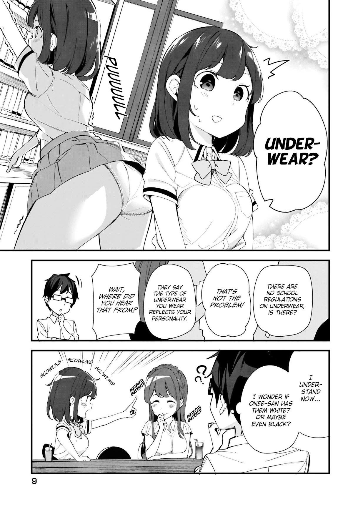 Hayasegawa-kun to Megami na Onee-san Chapter 4 page 5 - Chapter 4