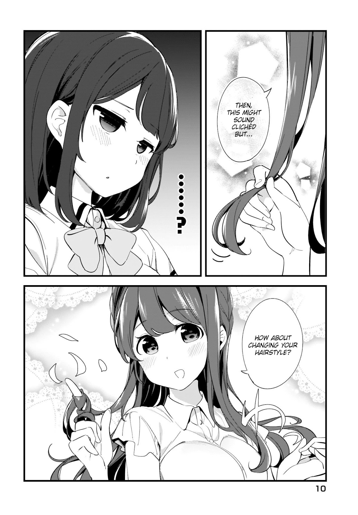 Hayasegawa-kun to Megami na Onee-san Chapter 4 page 6 - Chapter 4