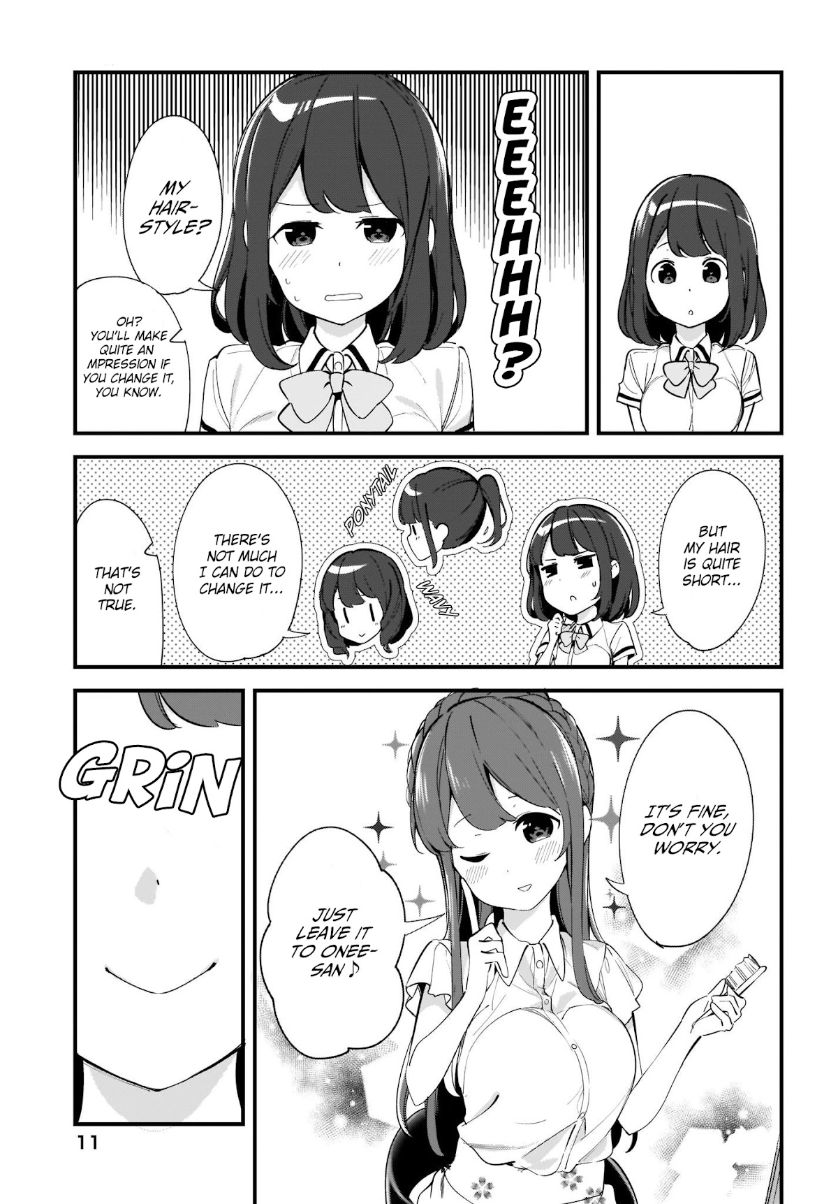 Hayasegawa-kun to Megami na Onee-san Chapter 4 page 7 - Chapter 4