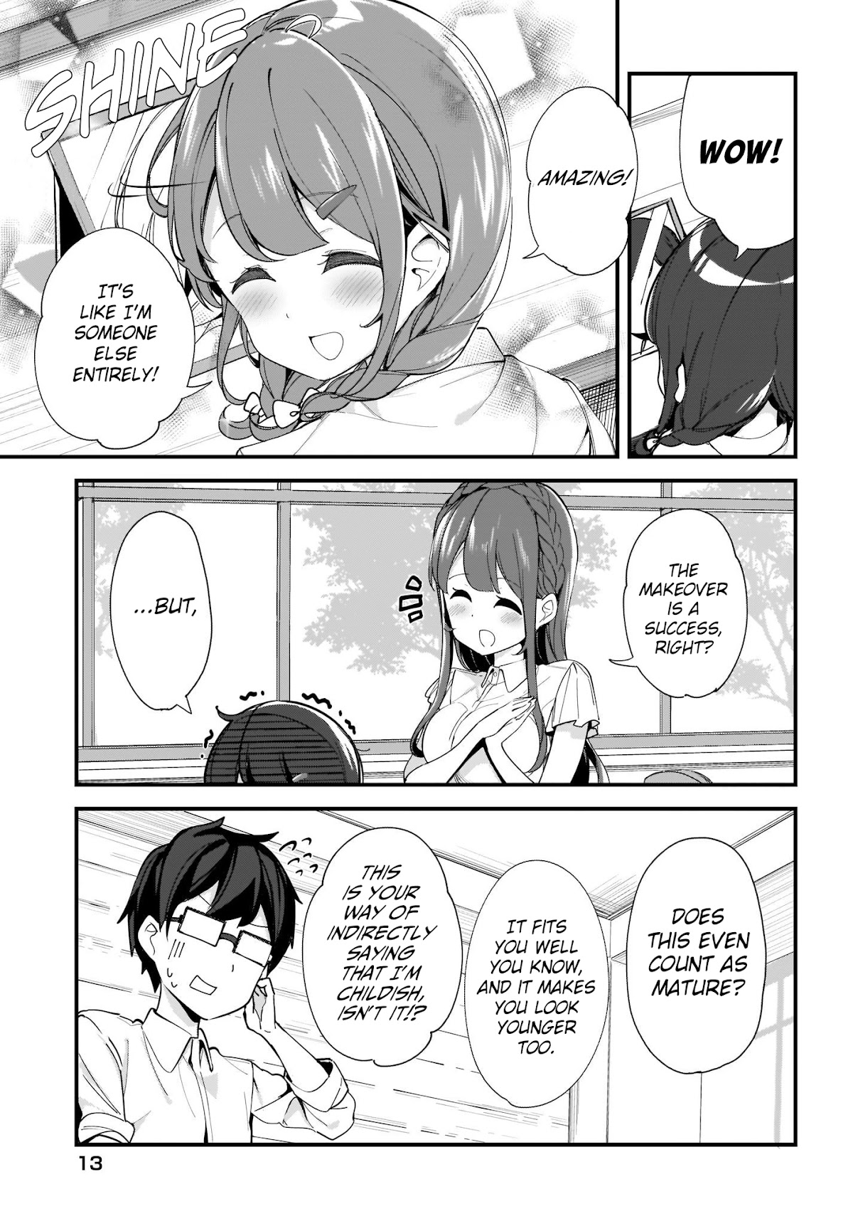 Hayasegawa-kun to Megami na Onee-san Chapter 4 page 9 - Chapter 4