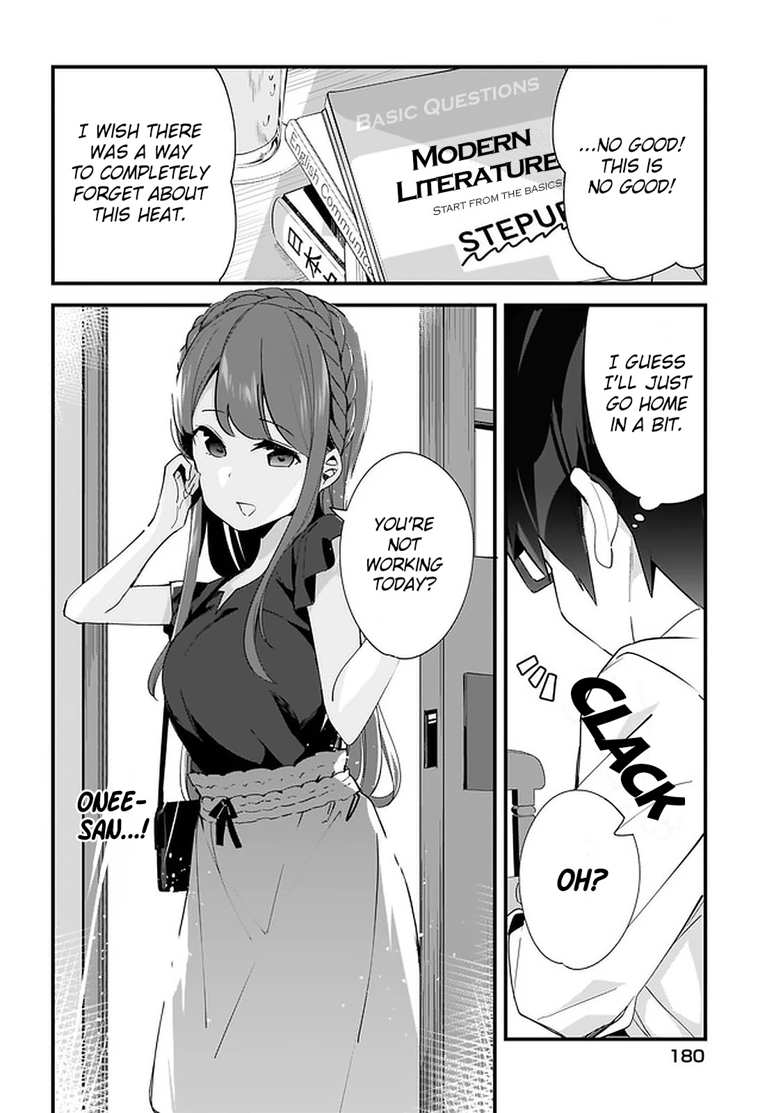 Hayasegawa-kun to Megami na Onee-san Chapter 5 page 4 - Chapter 5