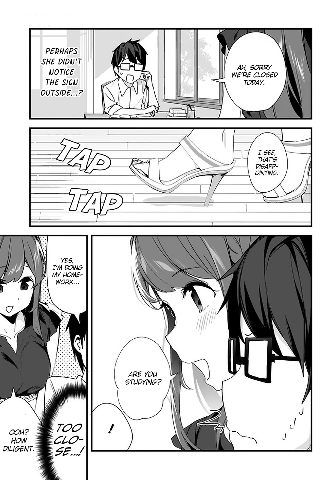 Hayasegawa-kun to Megami na Onee-san Chapter 5 page 5 - Chapter 5