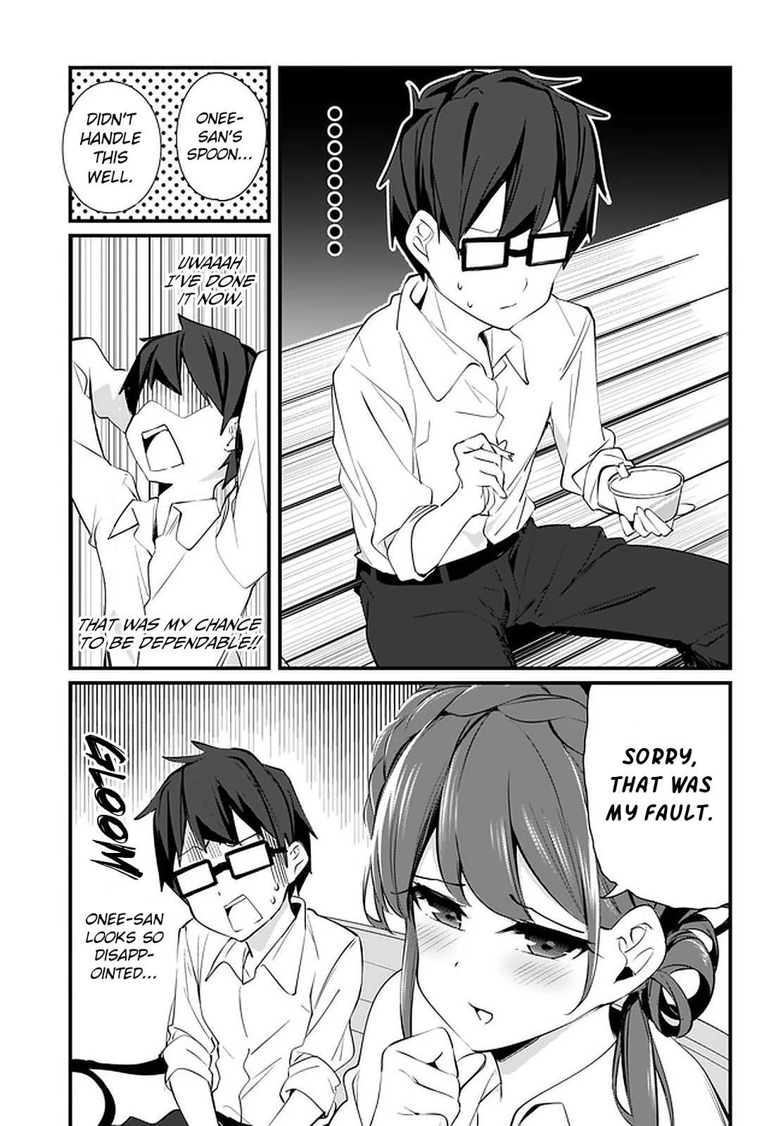 Hayasegawa-kun to Megami na Onee-san Chapter 6 page 7 - Chapter 6