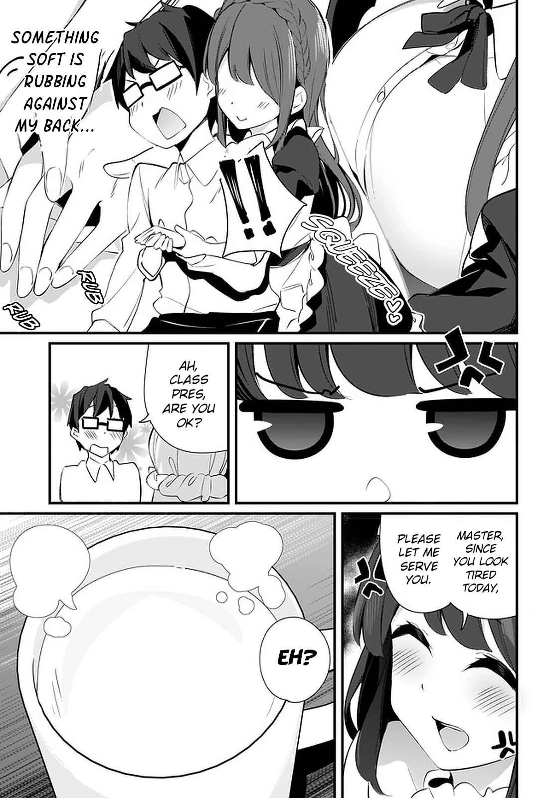 Hayasegawa-kun to Megami na Onee-san Chapter 7 page 13 - Chapter 7