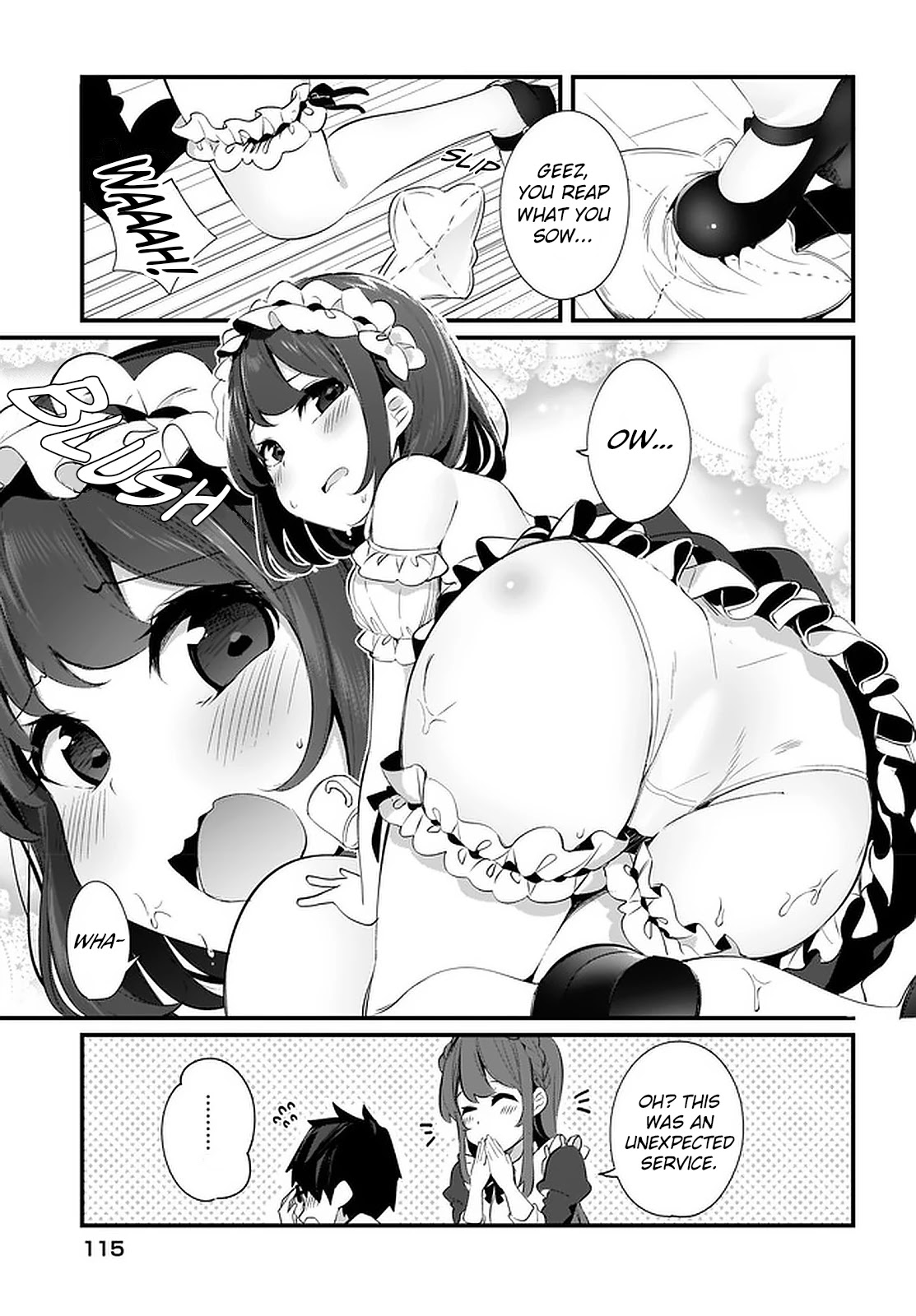 Hayasegawa-kun to Megami na Onee-san Chapter 7 page 15 - Chapter 7