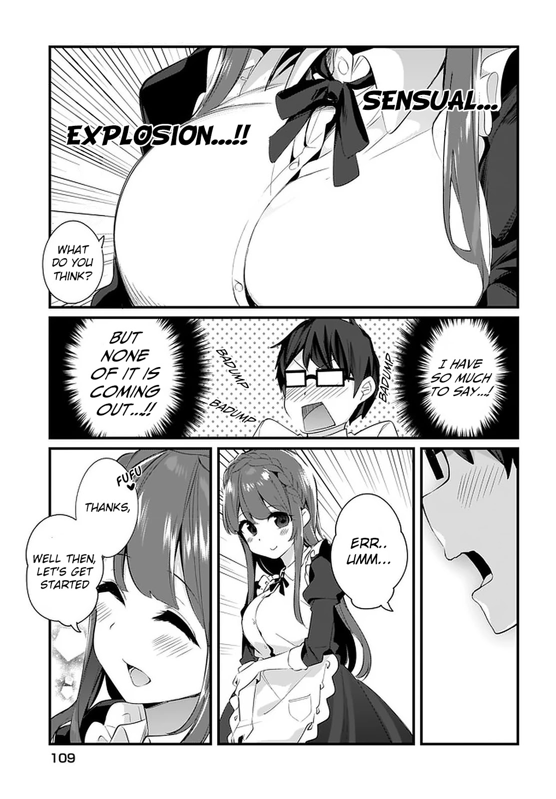 Hayasegawa-kun to Megami na Onee-san Chapter 7 page 9 - Chapter 7