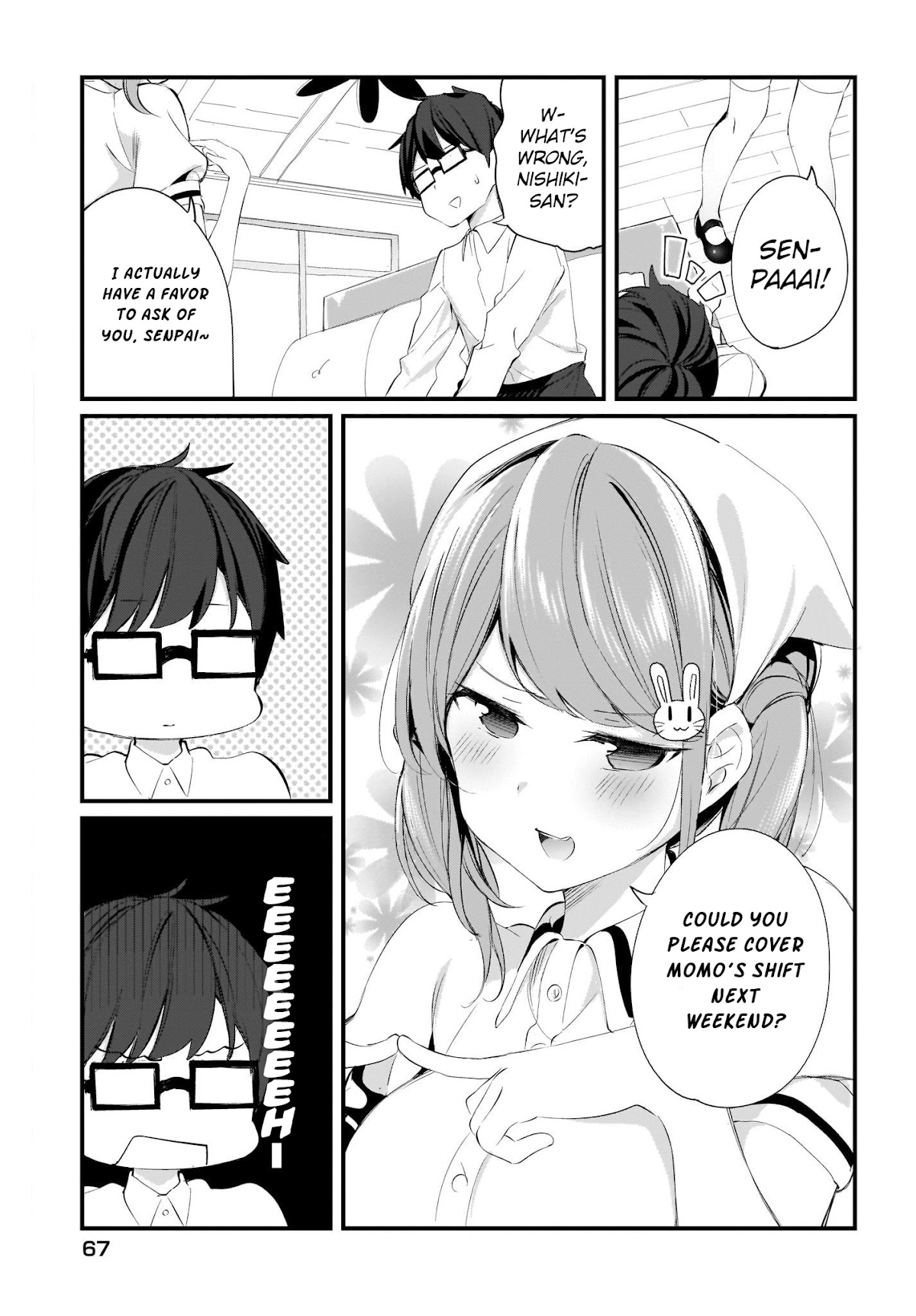 Hayasegawa-kun to Megami na Onee-san Chapter 8 page 3 - Chapter 8