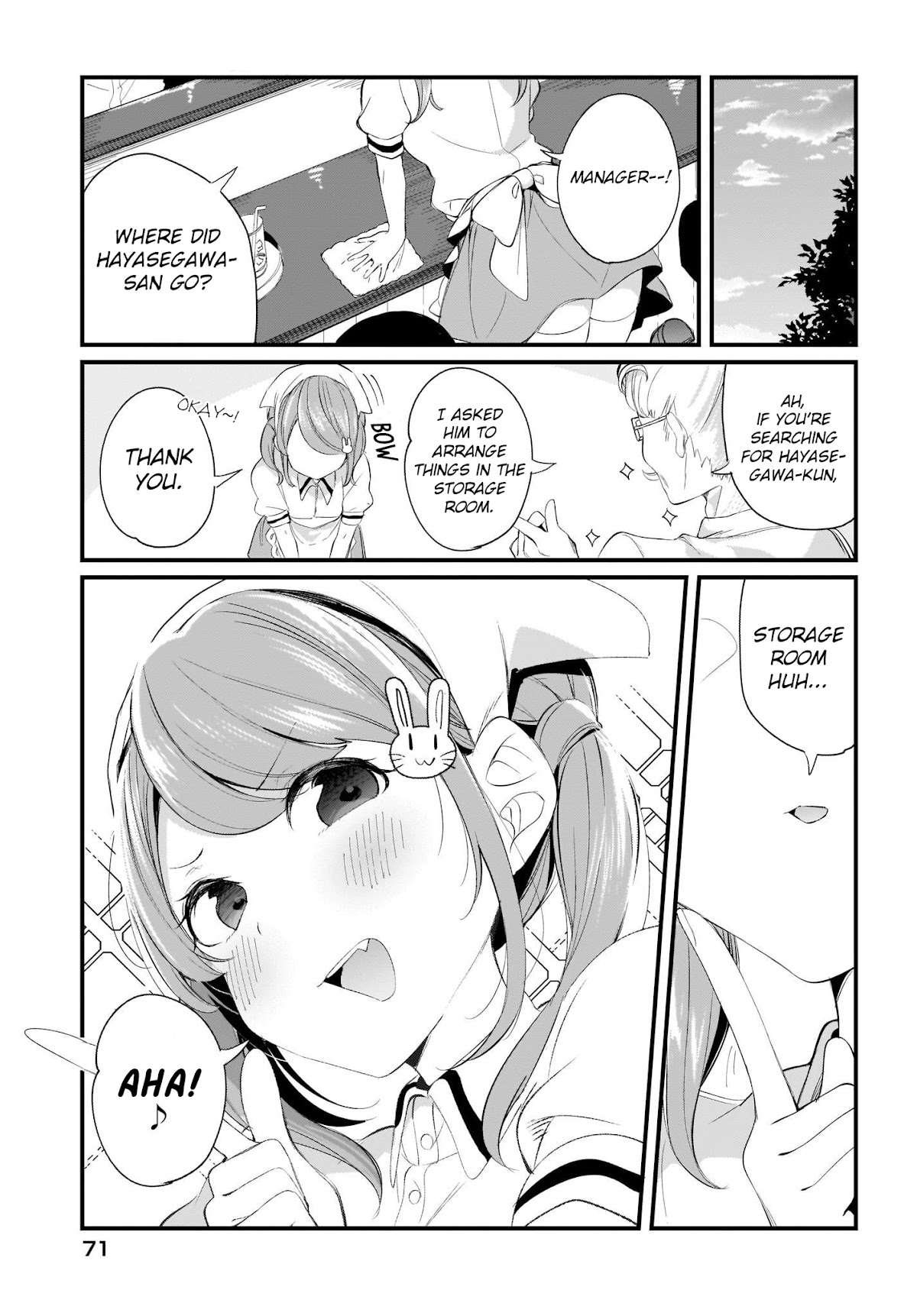 Hayasegawa-kun to Megami na Onee-san Chapter 8 page 7 - Chapter 8