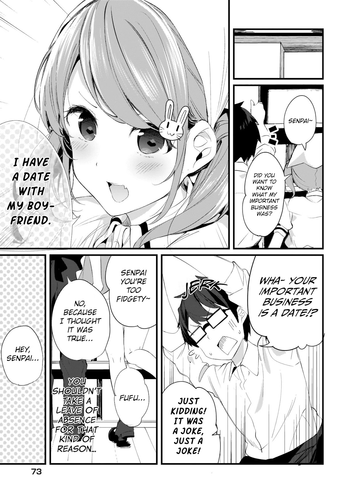 Hayasegawa-kun to Megami na Onee-san Chapter 8 page 9 - Chapter 8