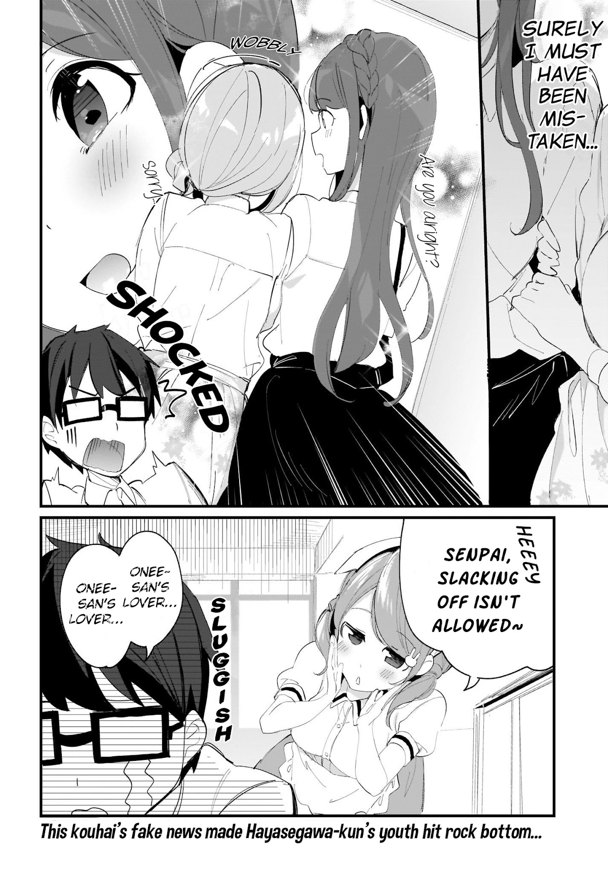 Hayasegawa-kun to Megami na Onee-san Chapter 9 page 18 - Chapter 9