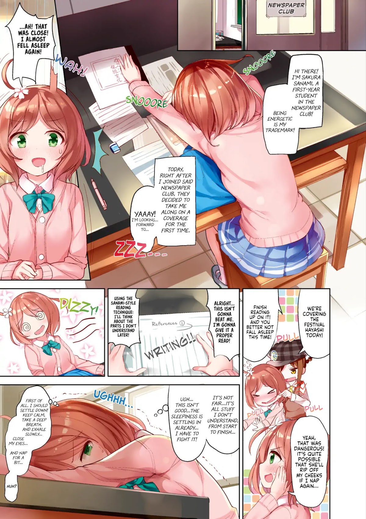Hayashitate Matsuri♪ Chapter 0 page 4 - Chapter 0