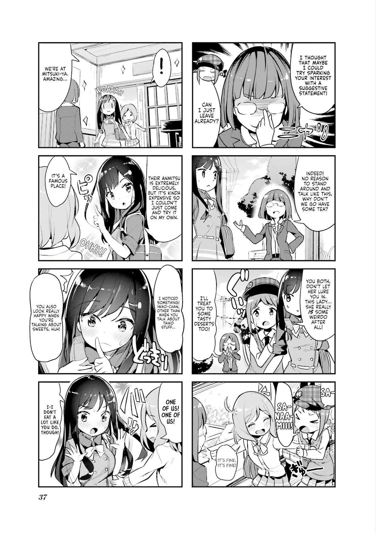 Hayashitate Matsuri♪ Chapter 4 page 3 - Chapter 4