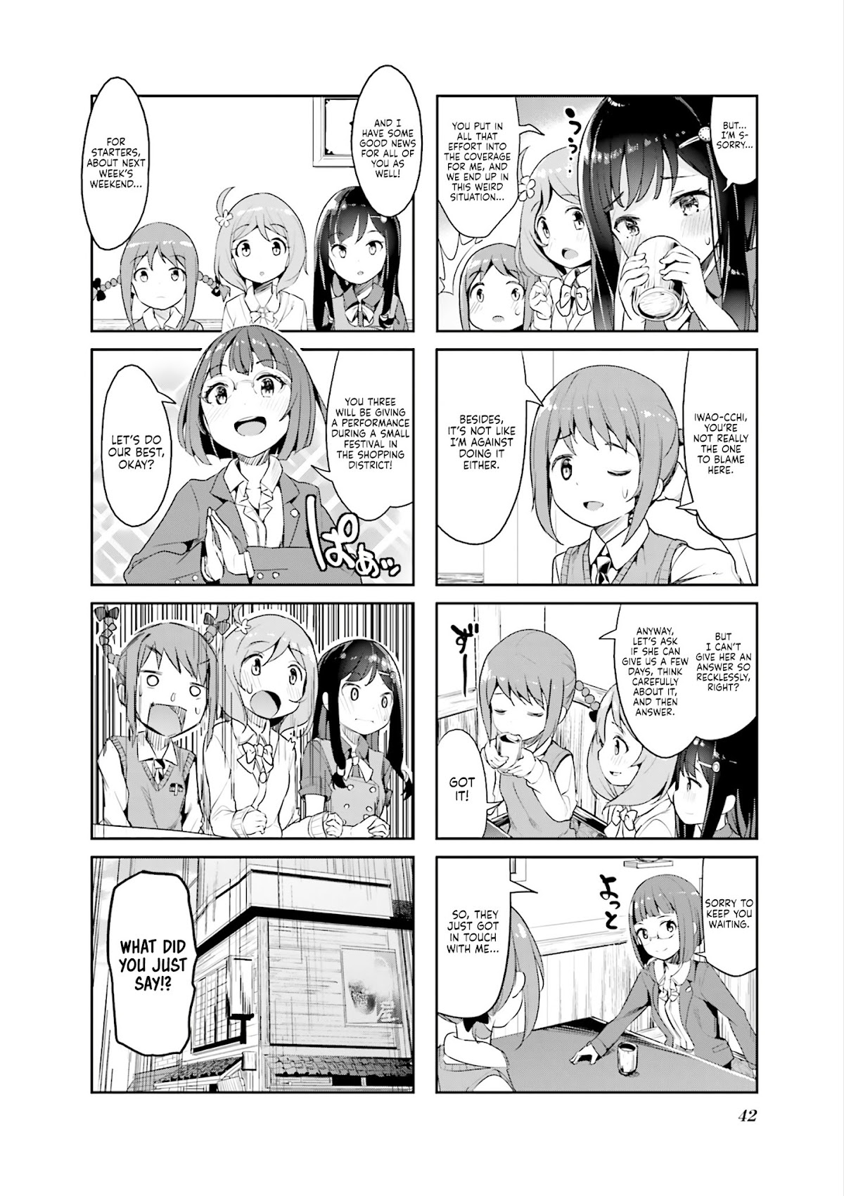 Hayashitate Matsuri♪ Chapter 4 page 8 - Chapter 4