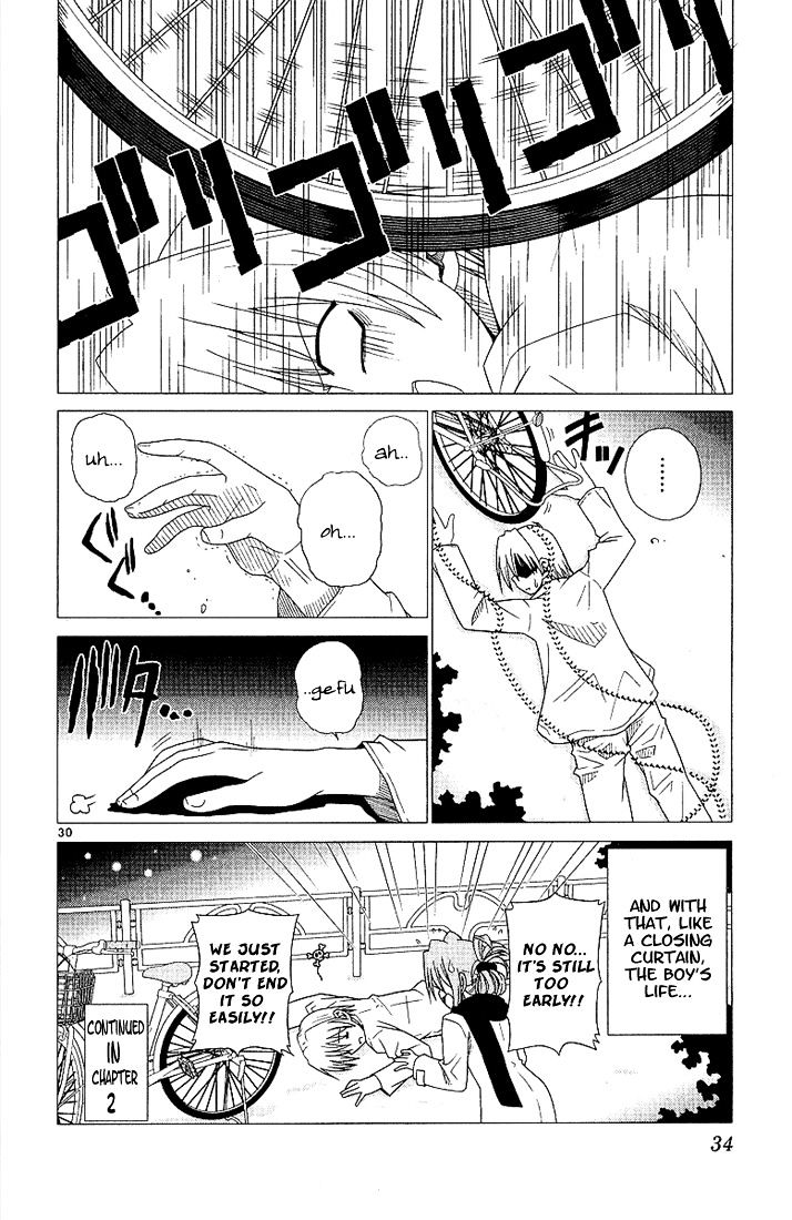 Hayate no Gotoku! Chapter 1 page 37 - Chapter 1 : Santa's Red Is A Blood-Colored Hell (Fixed)