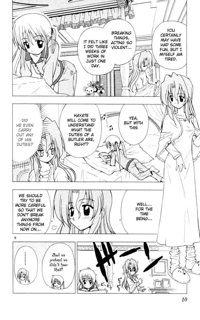 Hayate no Gotoku! Chapter 10 page 11 - Chapter 10 : In the Wee Hours of a Full Moon Night, Roasting, Smashing and Gri...